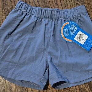 Columbia Girls Blue Active Shorts 10/12